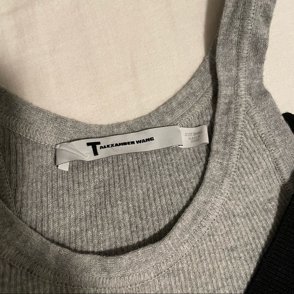 Alexander Wang Layered midi dress wool - Picture 4 of 5